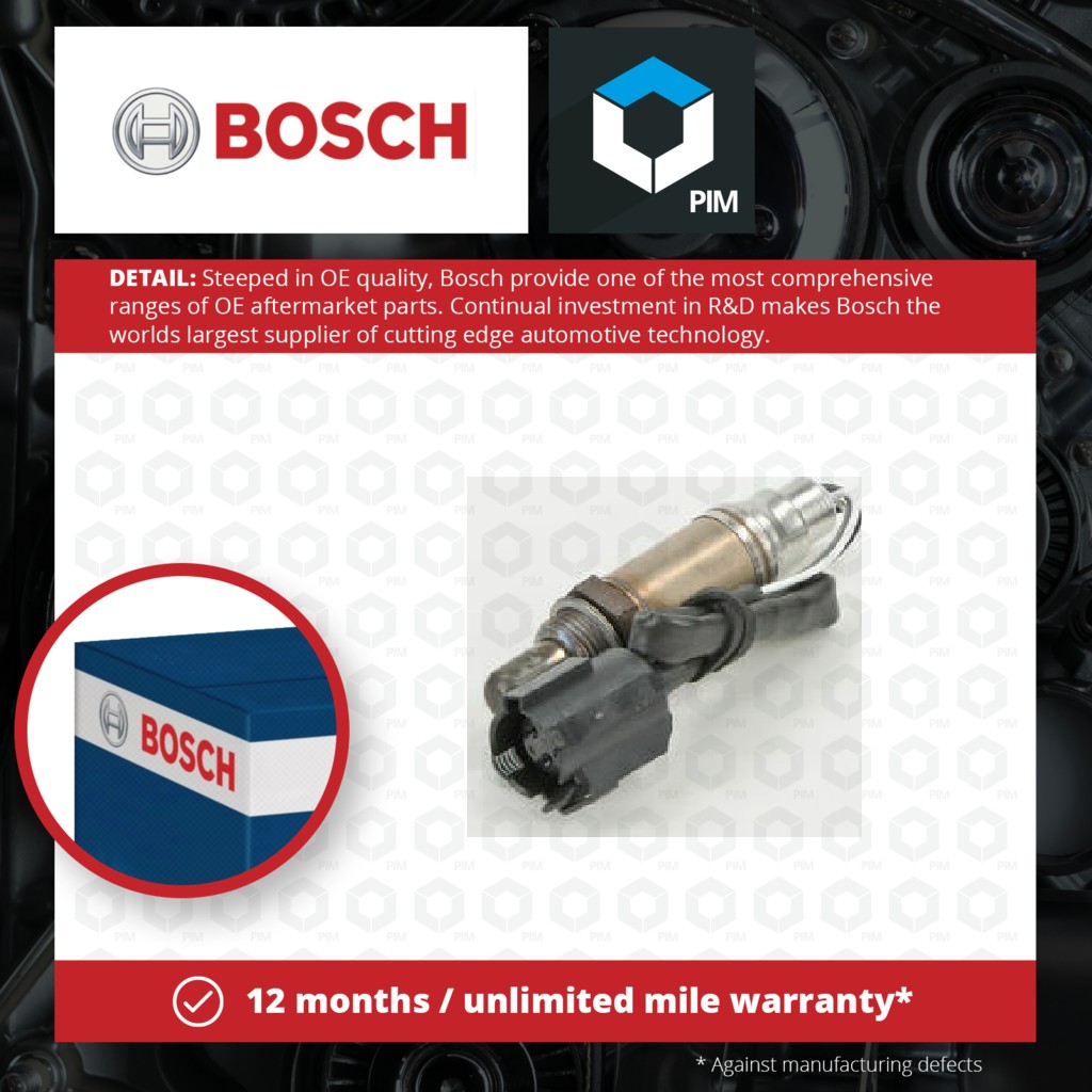 Bosch Lambda Sensor 0258005736 [PM354125]