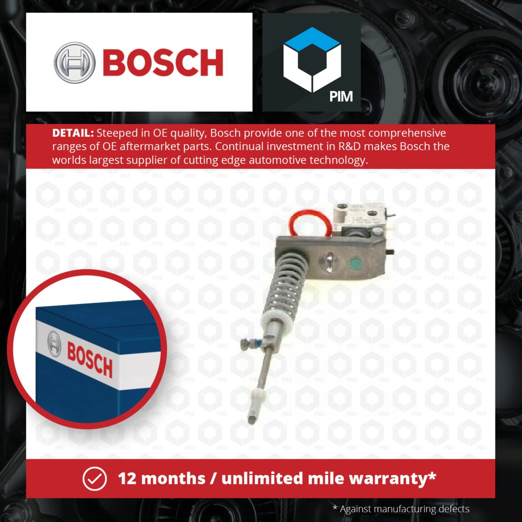Bosch Brake Pressure Regulator 0204031180 [PM354105]
