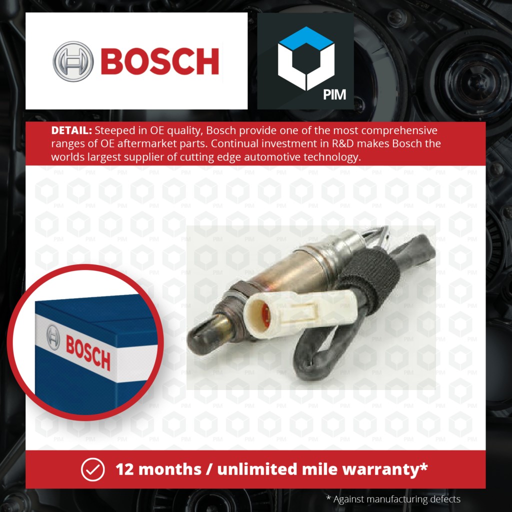Bosch Lambda Sensor 0258005717 [PM353937]