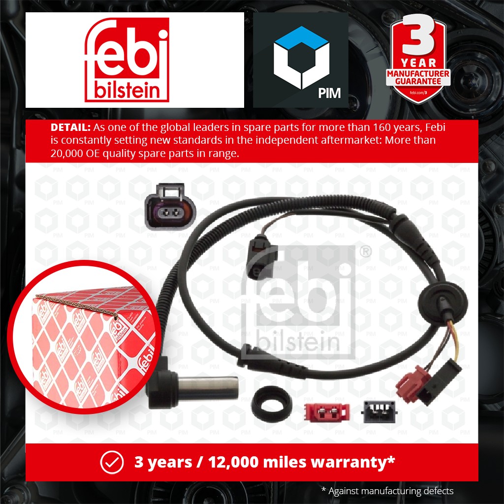 Febi ABS Sensor Front Left or Right 23494 [PM350259]