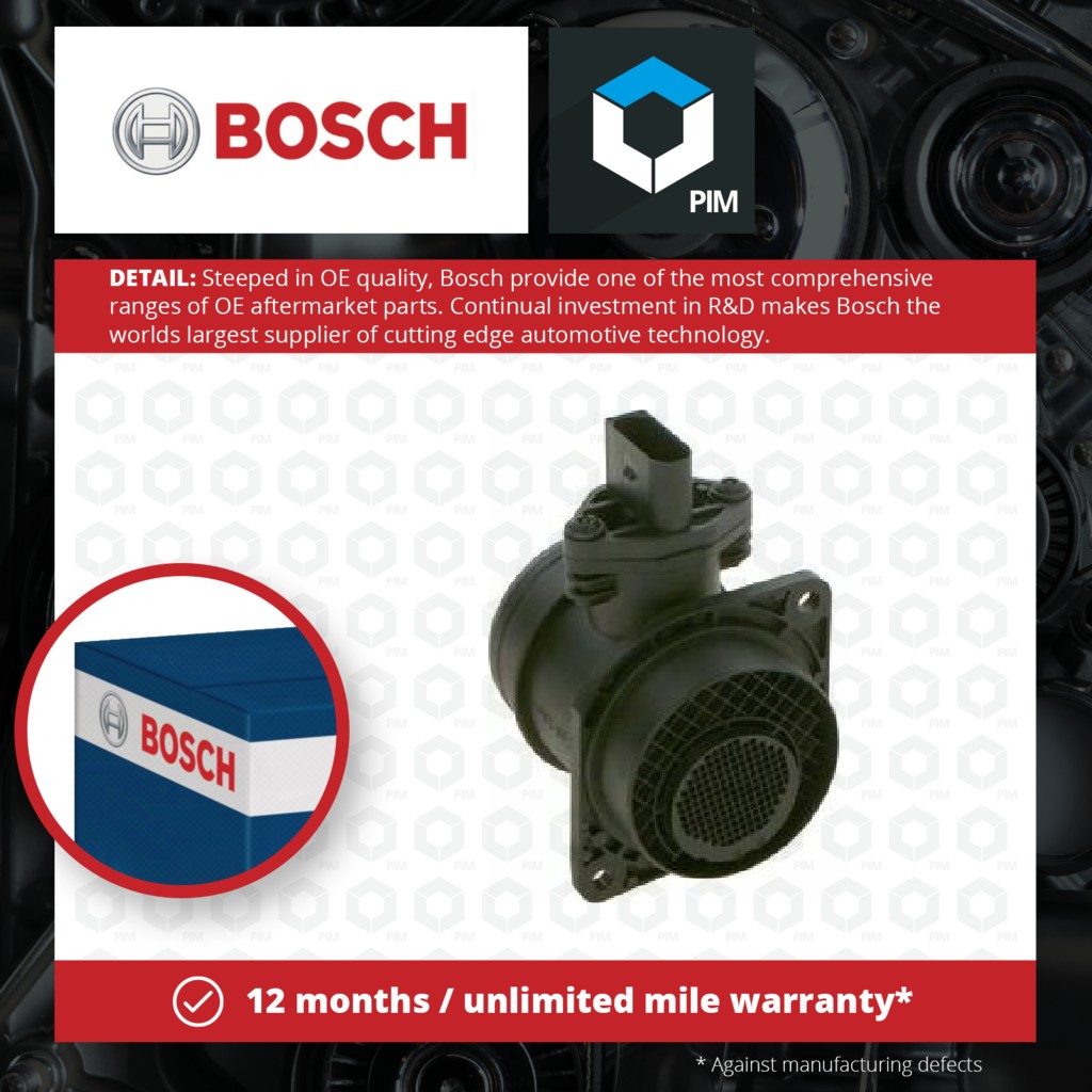 Bosch Air Mass Sensor 0281002757 [PM349540]