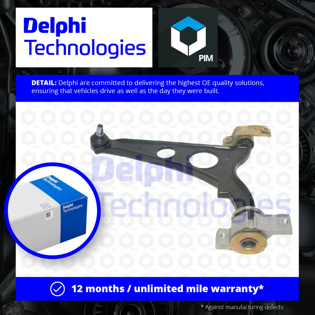 Delphi Wishbone / Suspension Arm Lower, Left TC1348 [PM349500]
