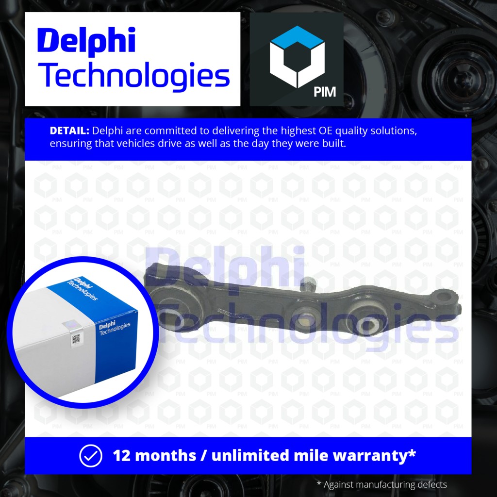 Delphi Wishbone / Suspension Arm TC1384 [PM349473]