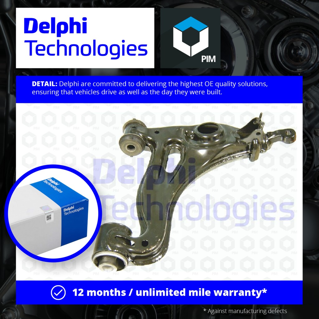 Delphi Wishbone / Suspension Arm Lower Right TC1052 [PM349327]