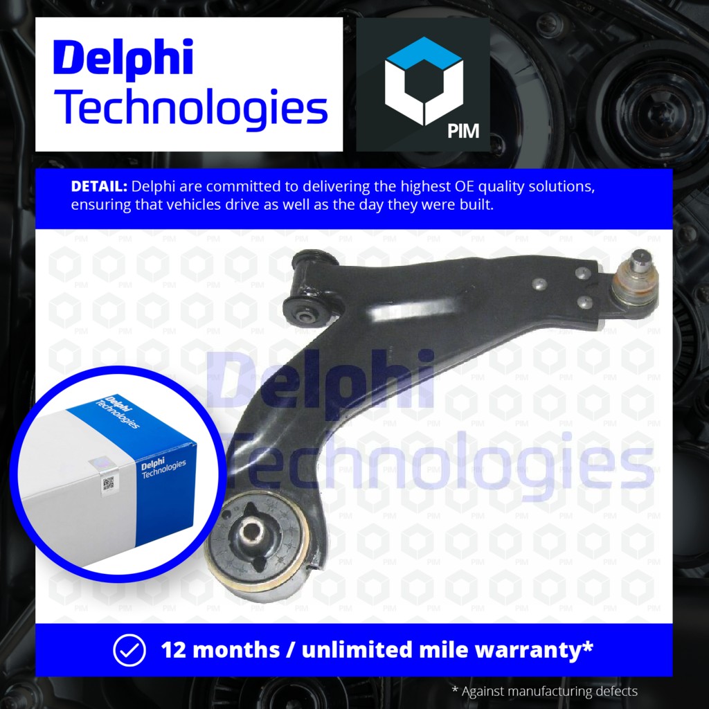 Delphi Wishbone / Suspension Arm Lower Right TC1018 [PM349300]