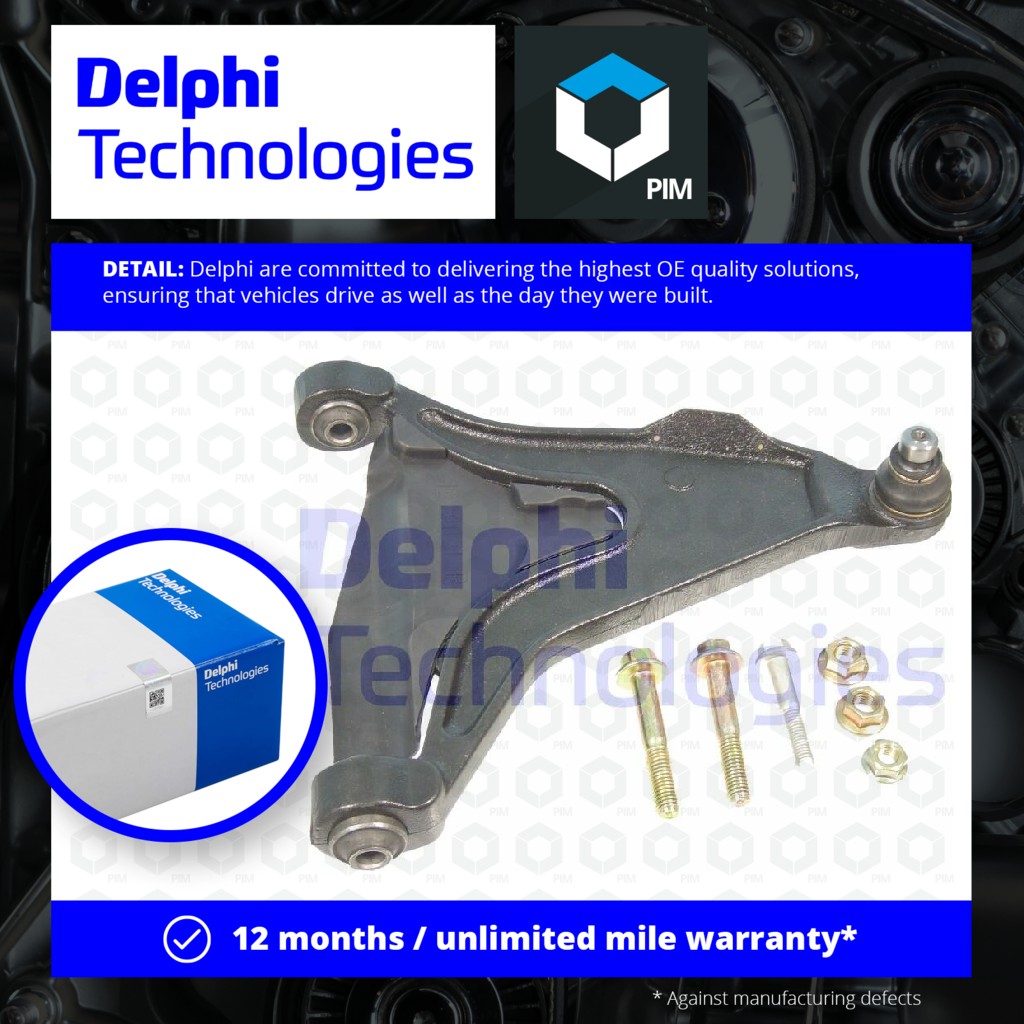 Delphi Wishbone / Suspension Arm Lower Right TC877 [PM349296]