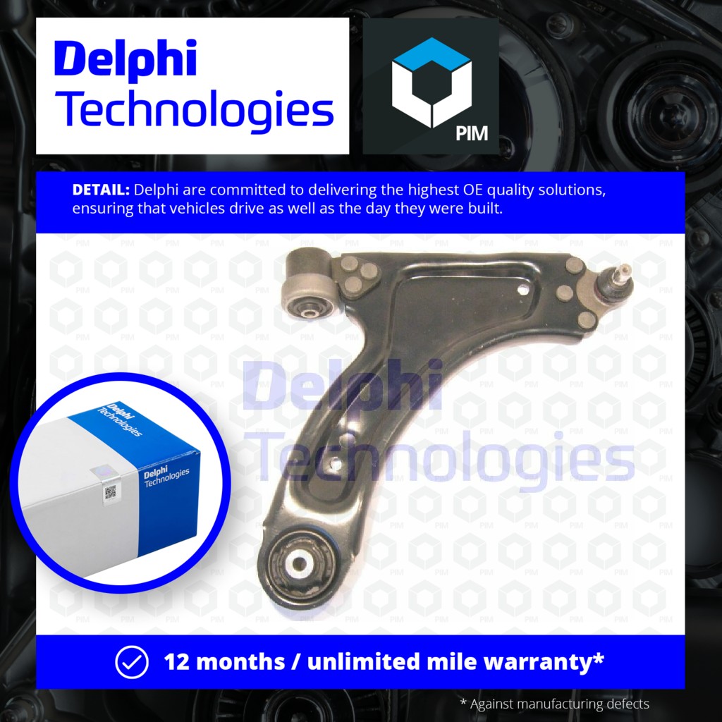 Delphi Wishbone / Suspension Arm Lower Right TC1314 [PM349284]