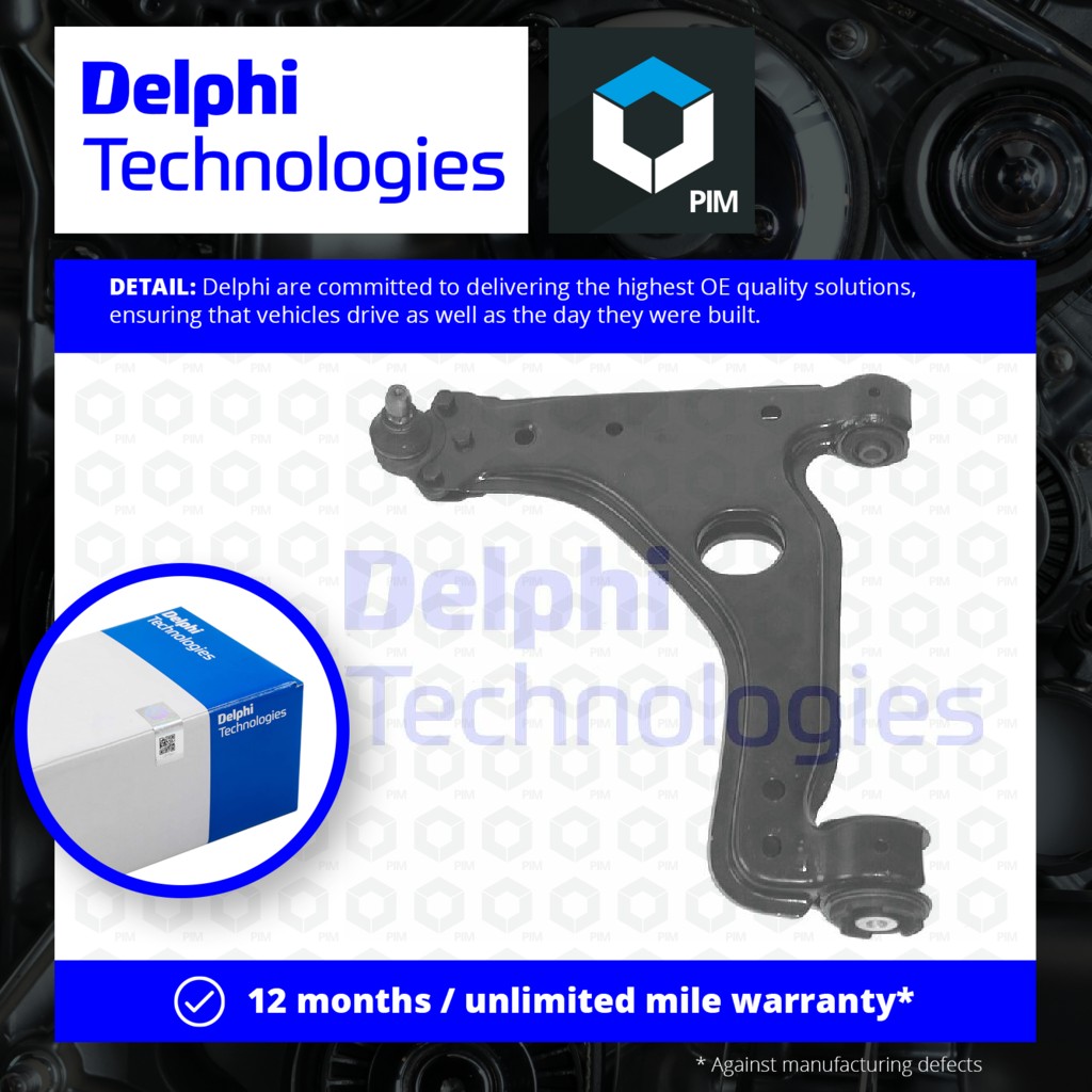 Delphi Wishbone / Suspension Arm TC826 [PM349157]