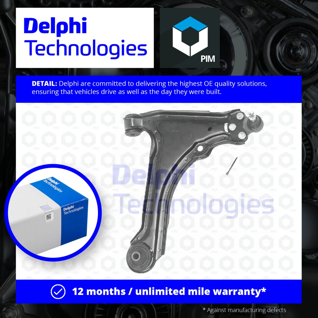 Delphi Wishbone / Suspension Arm TC649 [PM349055]