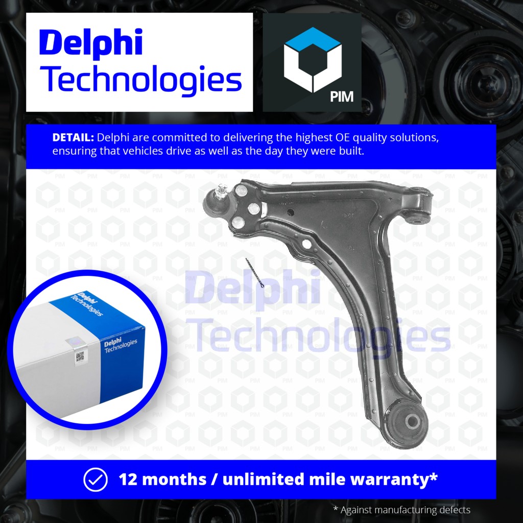 Delphi Wishbone / Suspension Arm TC648 [PM349054]