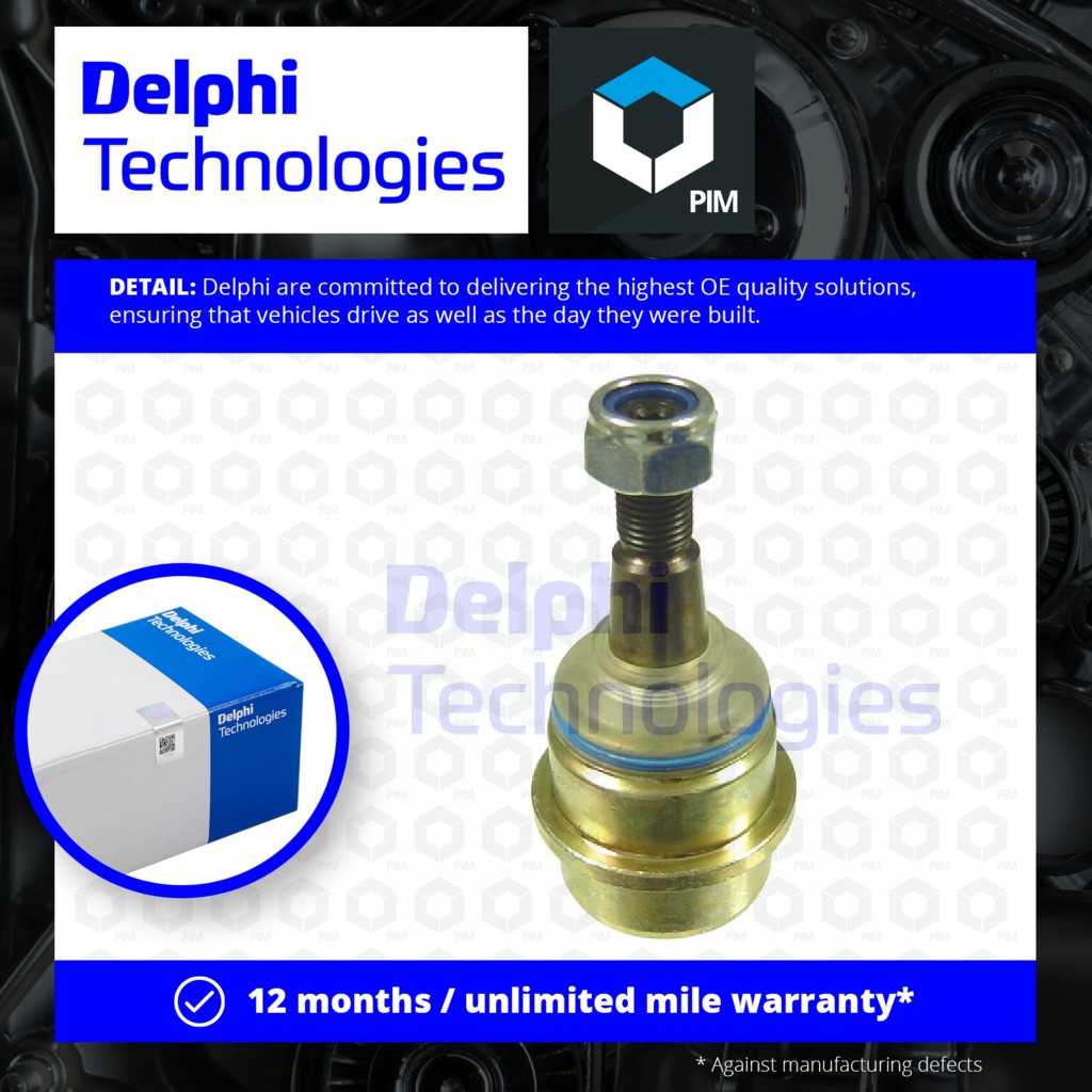 Delphi Ball Joint Upper TC984 [PM348685]