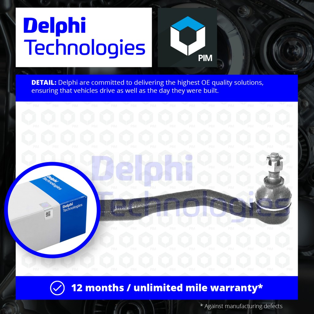 Delphi Tie / Track Rod End TA1631 [PM348623]