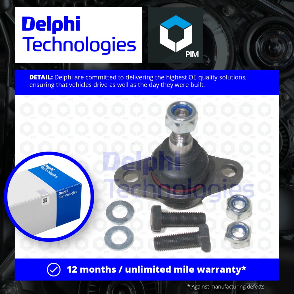 Delphi Ball Joint Lower Outer TC1155 [PM348263]