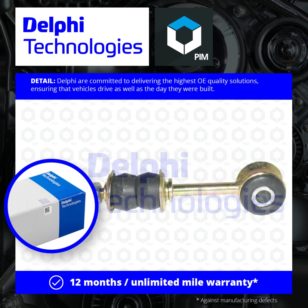 Delphi Anti Roll Bar Link Front TC1189 [PM348223]