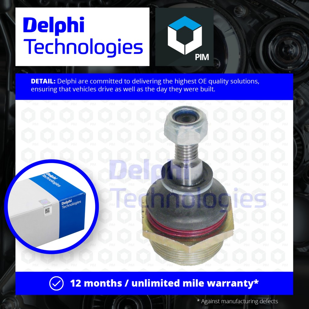 Delphi Ball Joint Upper TC1151 [PM347963]