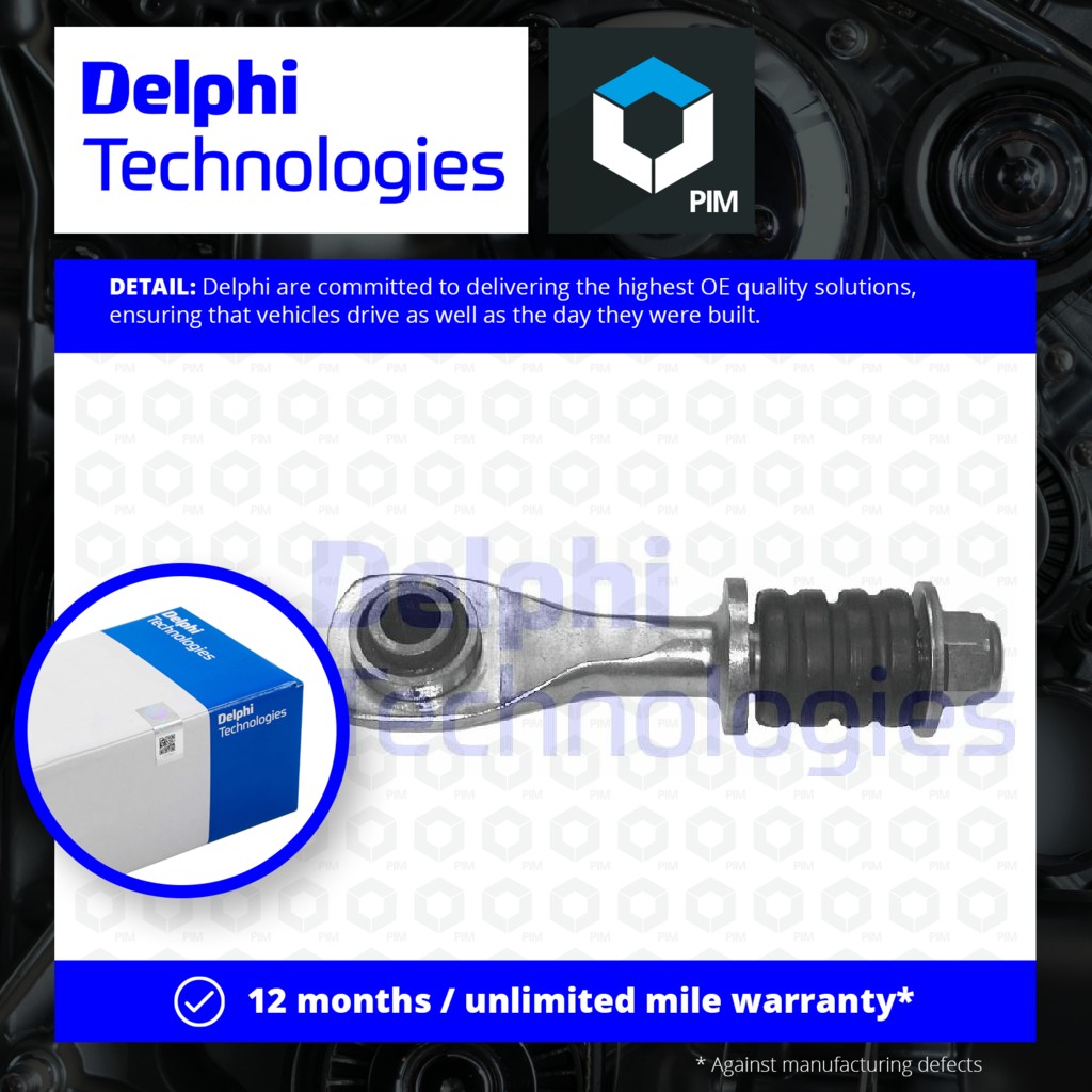 Delphi Anti Roll Bar Link Front TD327W [PM347955]