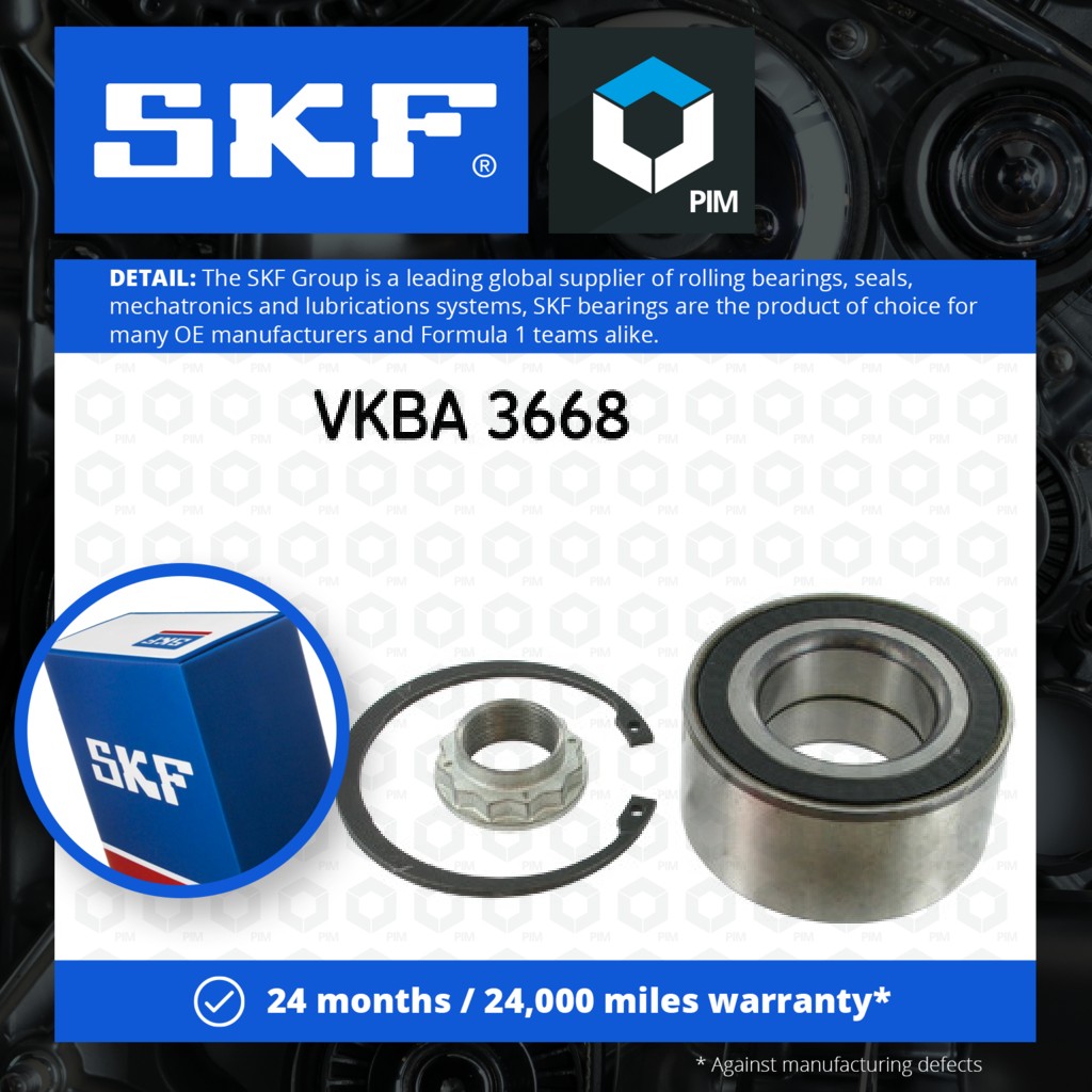 SKF Wheel Bearing Kit VKBA3668 [PM347660]