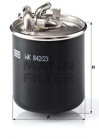 Mann Fuel Filter WK842/23X [PM347539]