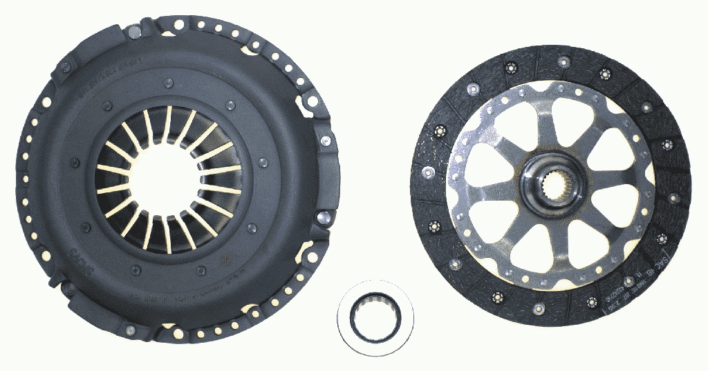 Sachs Clutch Kit 3pc (Cover+Plate+Releaser) 3000951201 [PM346712]