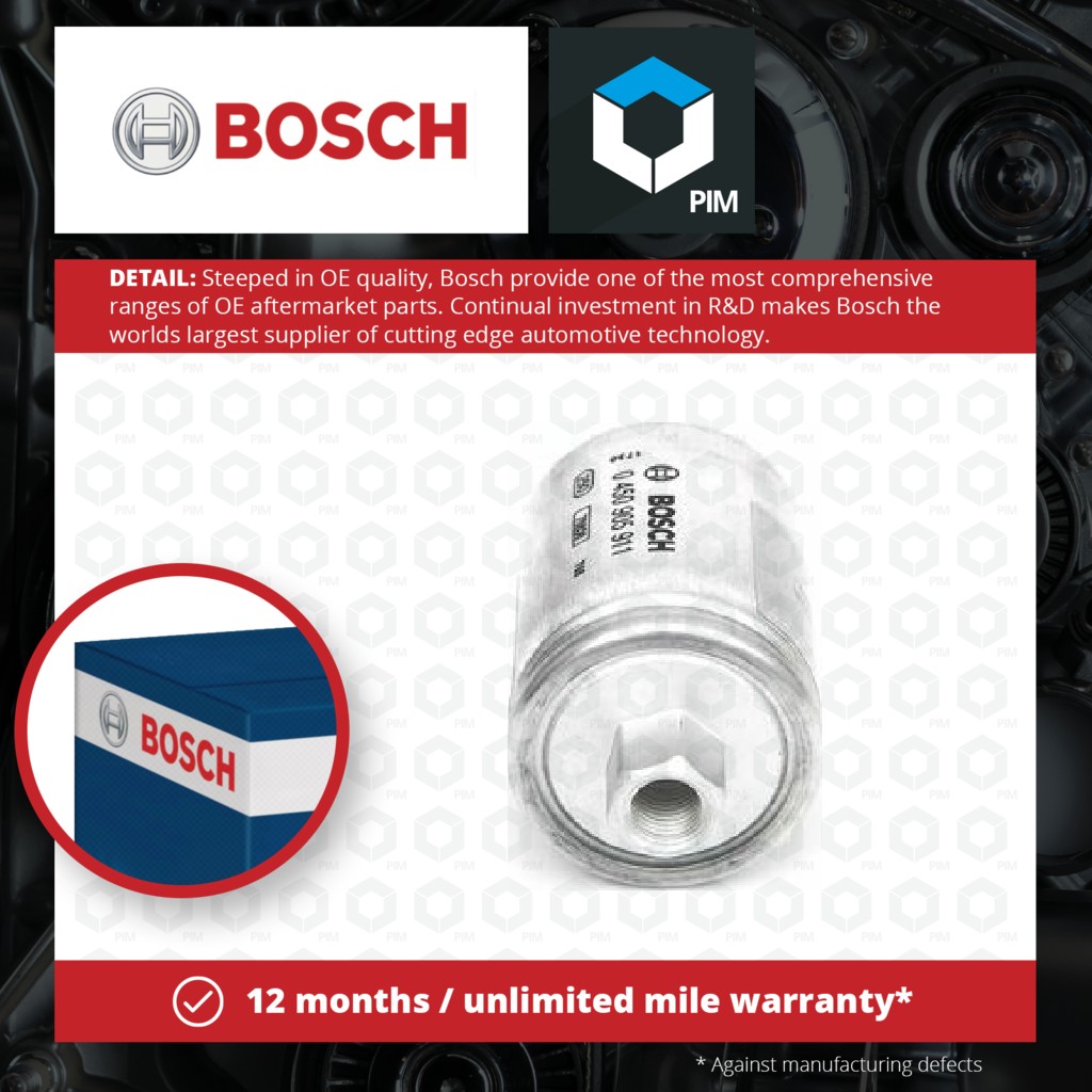 Bosch Fuel Filter 0450905911 [PM346347]