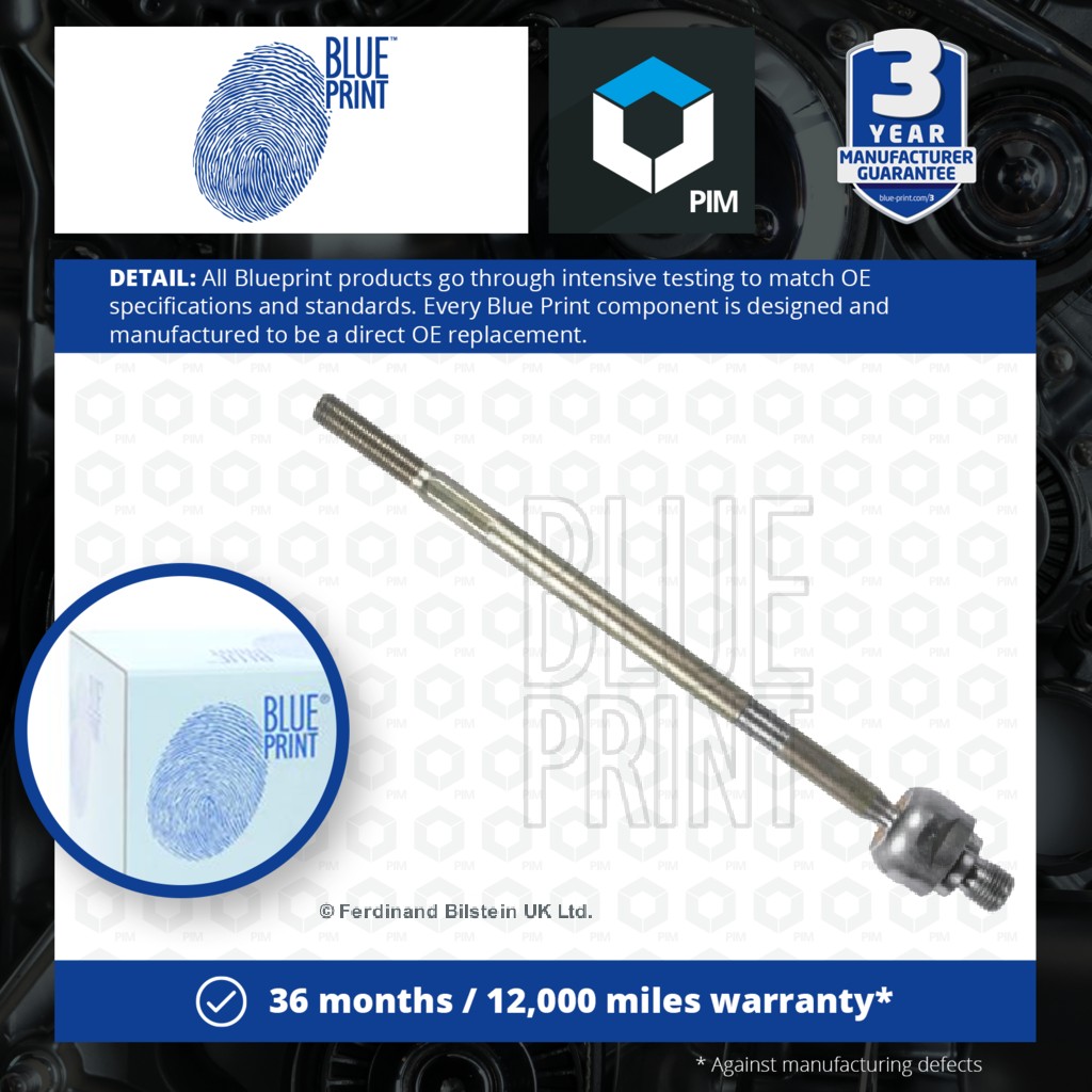 Blue Print Inner Rack End Left or Right ADG08786 [PM345979]
