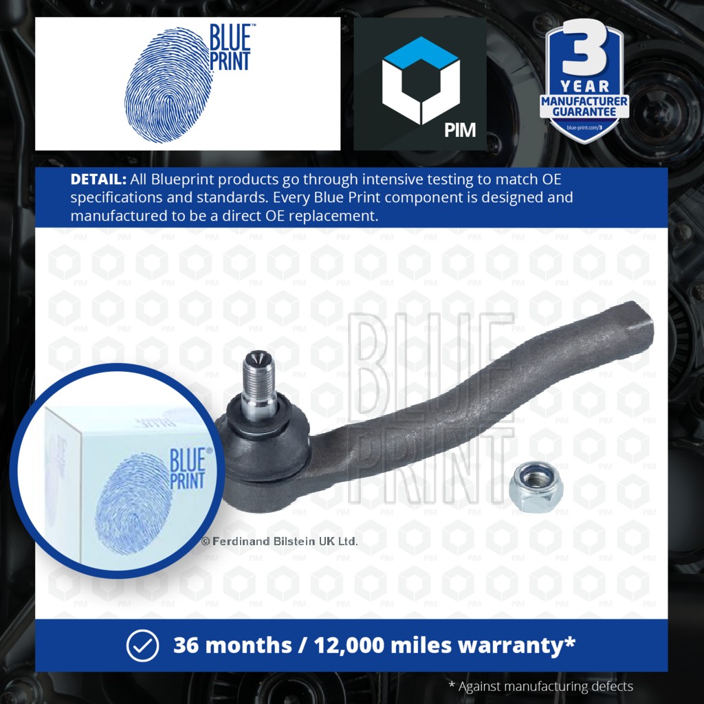 Blue Print Tie / Track Rod End Right ADG08791 [PM345973]