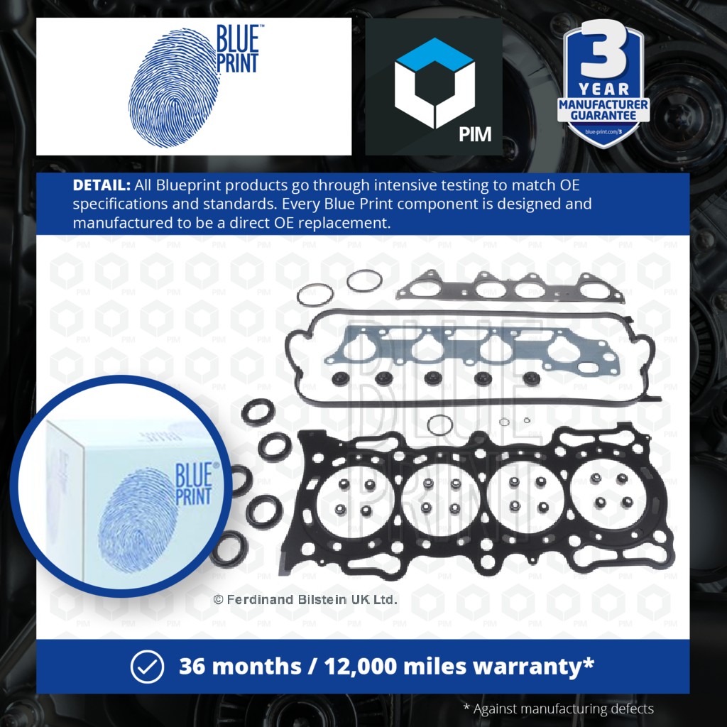 Blue Print Head Gasket Set ADH26267 [PM345676]