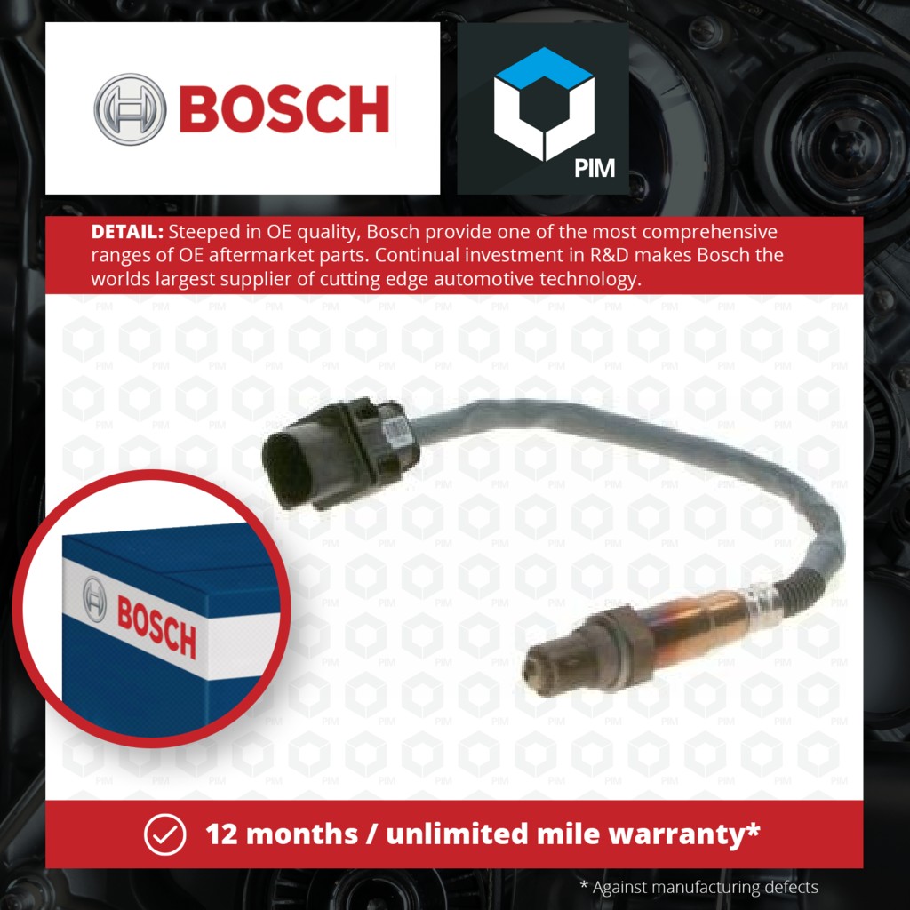 Bosch Lambda Sensor 0258017038 [PM343167]