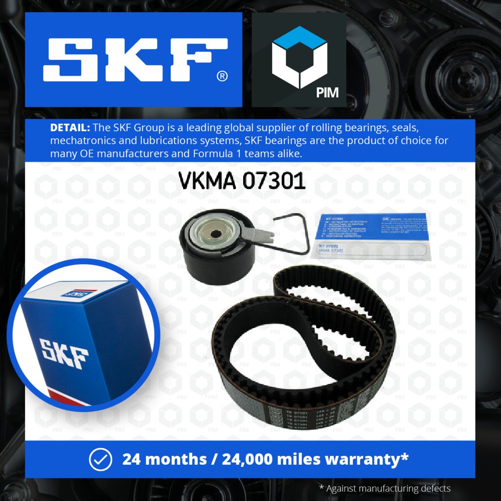 SKF Timing Belt Kit VKMA07301 [PM341661]