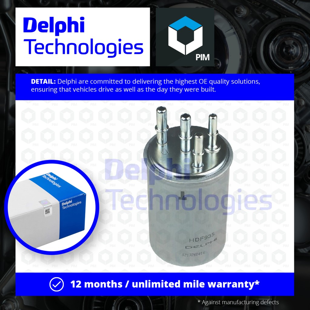 Delphi Fuel Filter HDF935 [PM337246]