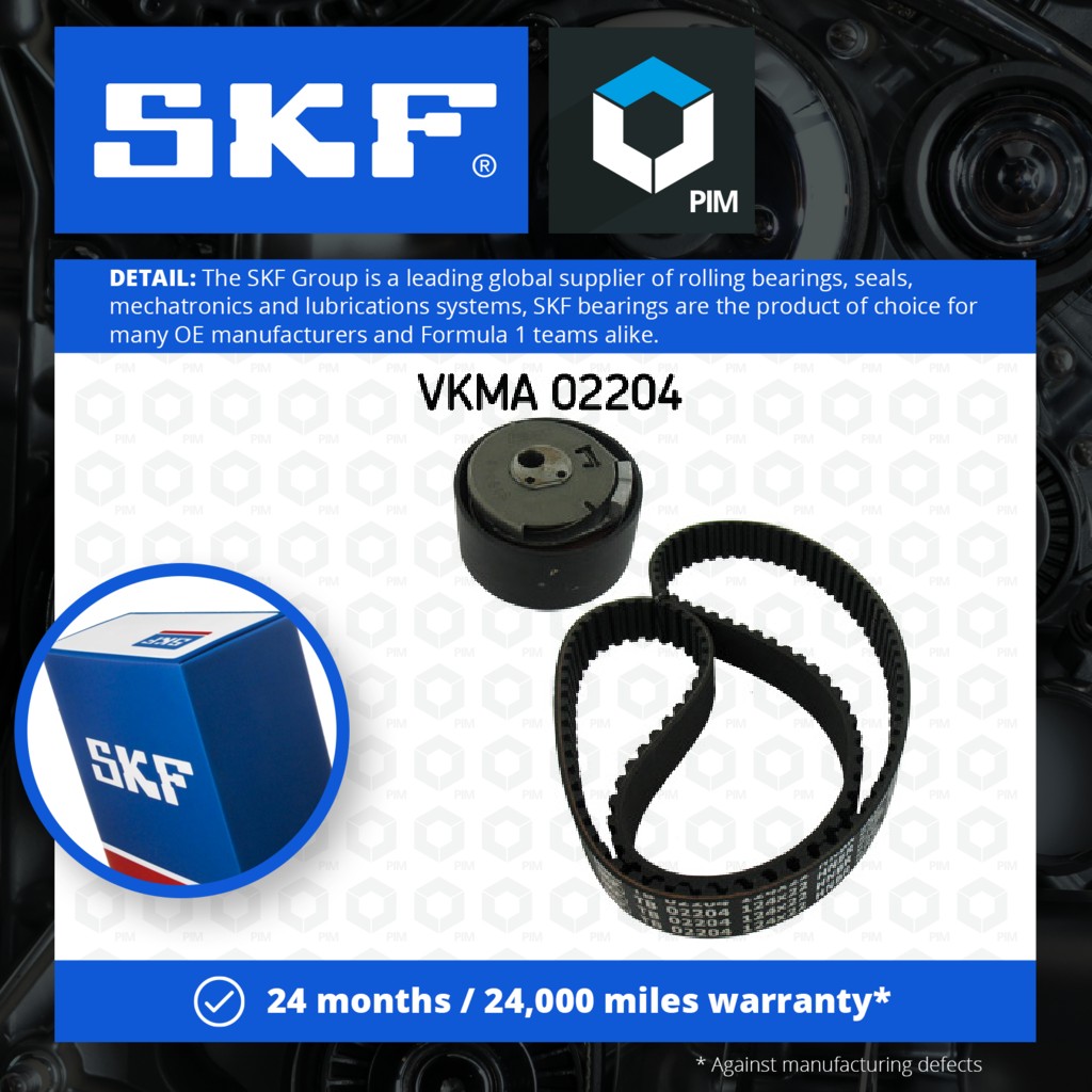 SKF Timing Belt Kit VKMA02204 [PM336876]