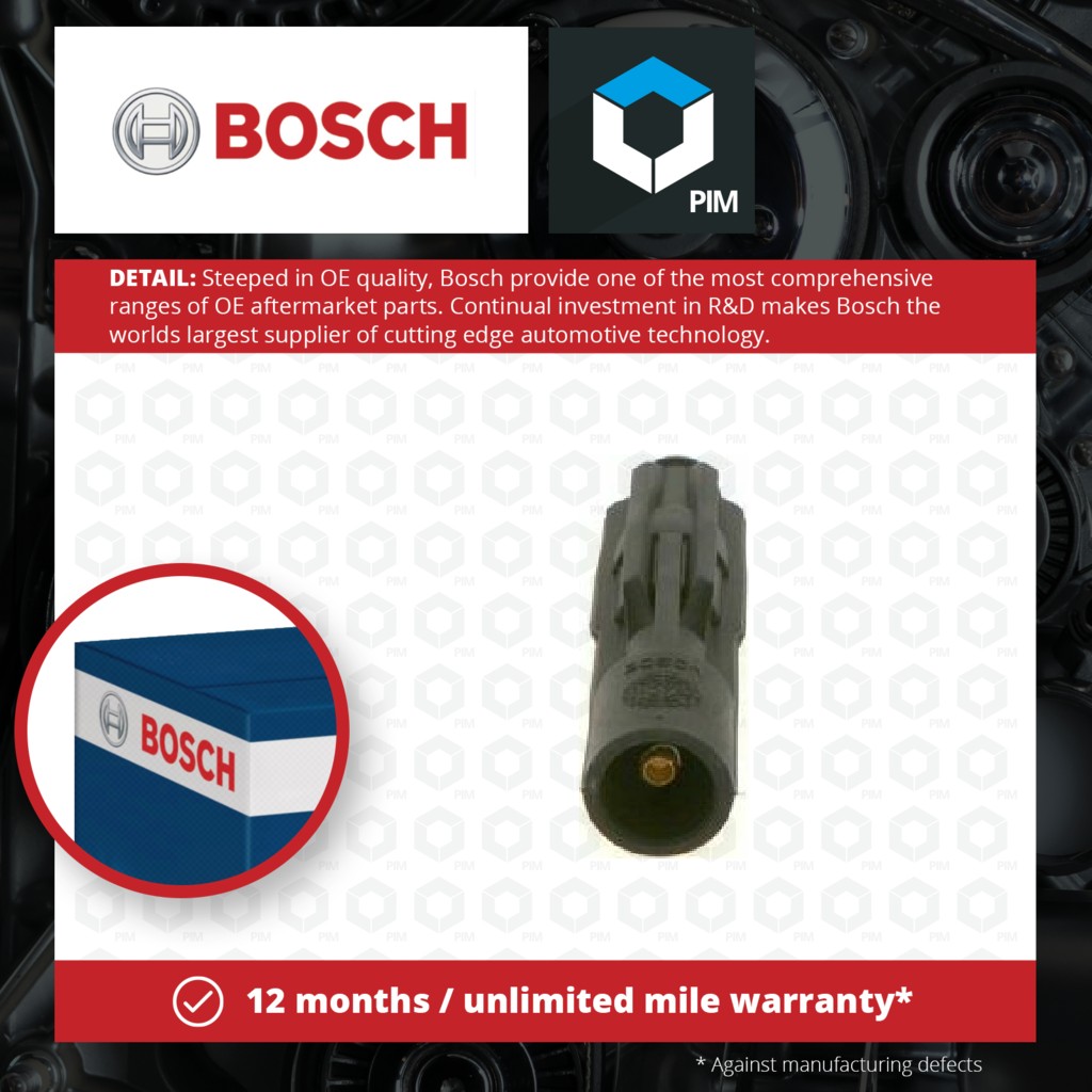 Bosch Spark Plug Connector 0356100100 [PM336764]
