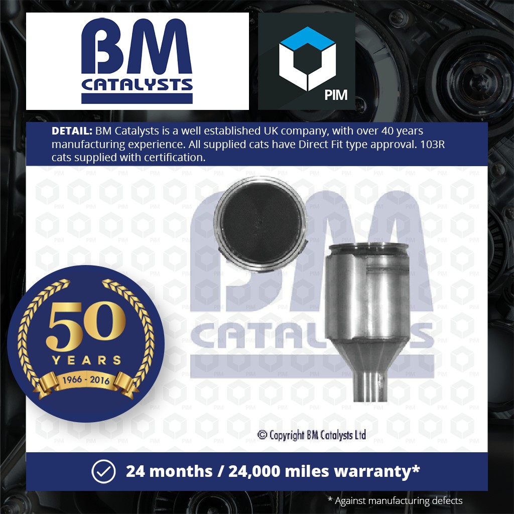 BM Catalysts Non Type Approved Catalytic Converter BM91115 [PM335434]