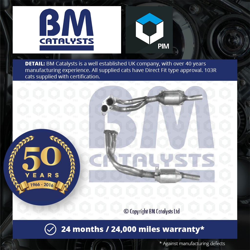 BM Catalysts Non Type Approved Catalytic Converter BM90457 [PM334614]