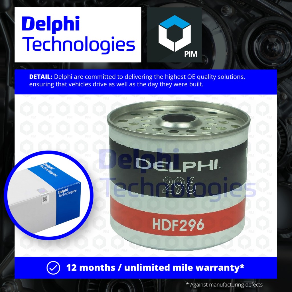 Delphi Fuel Filter HDF296 [PM333820]