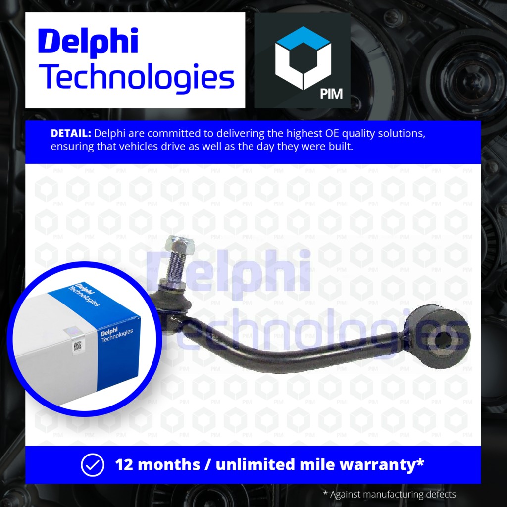 Delphi Anti Roll Bar Link Rear Left TC1798 [PM333735]