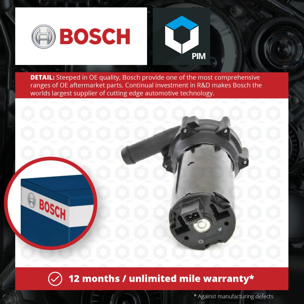 Bosch Water Pump for Parking Heater 0392022002 [PM332704]