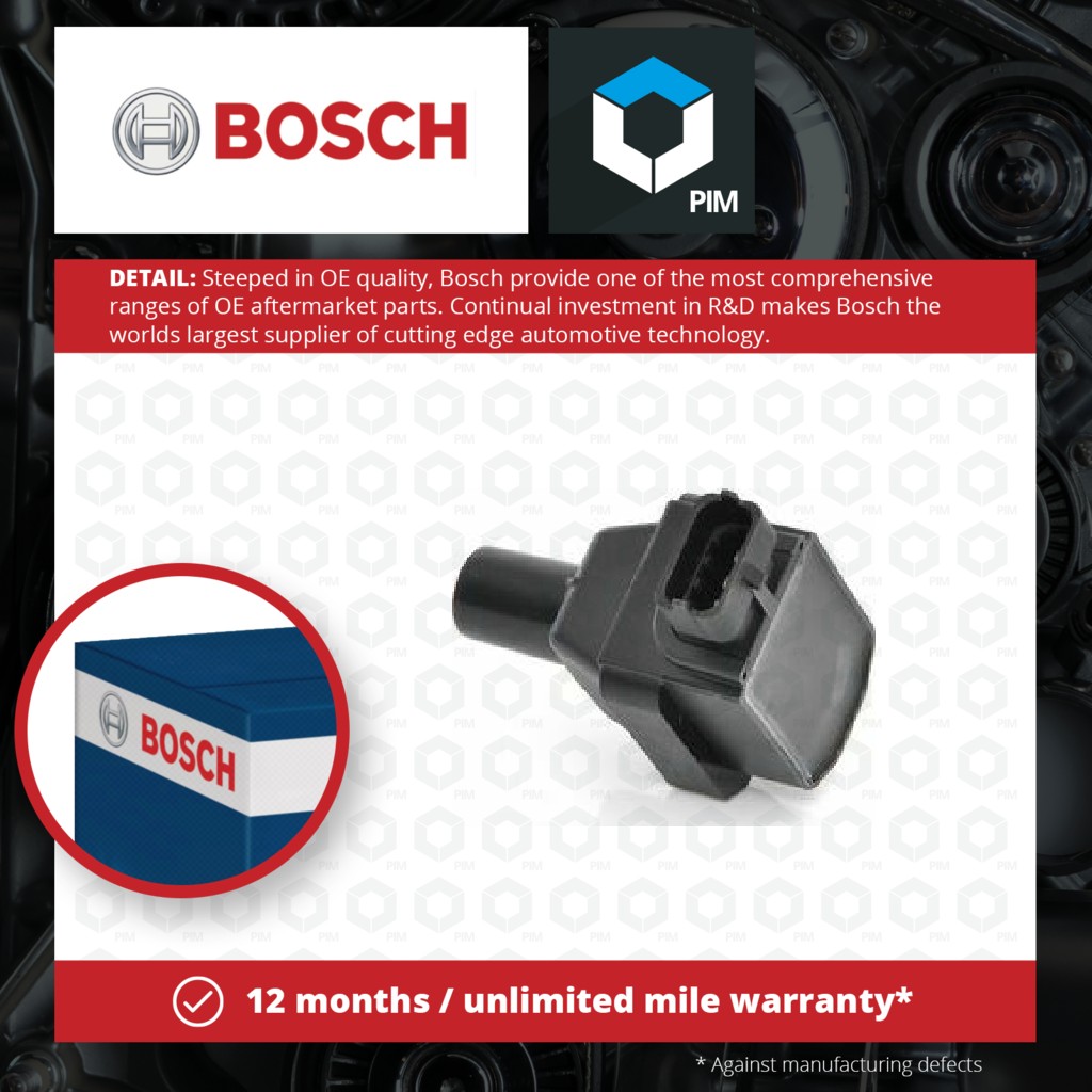 Bosch Ignition Coil 0221504001 [PM332652]