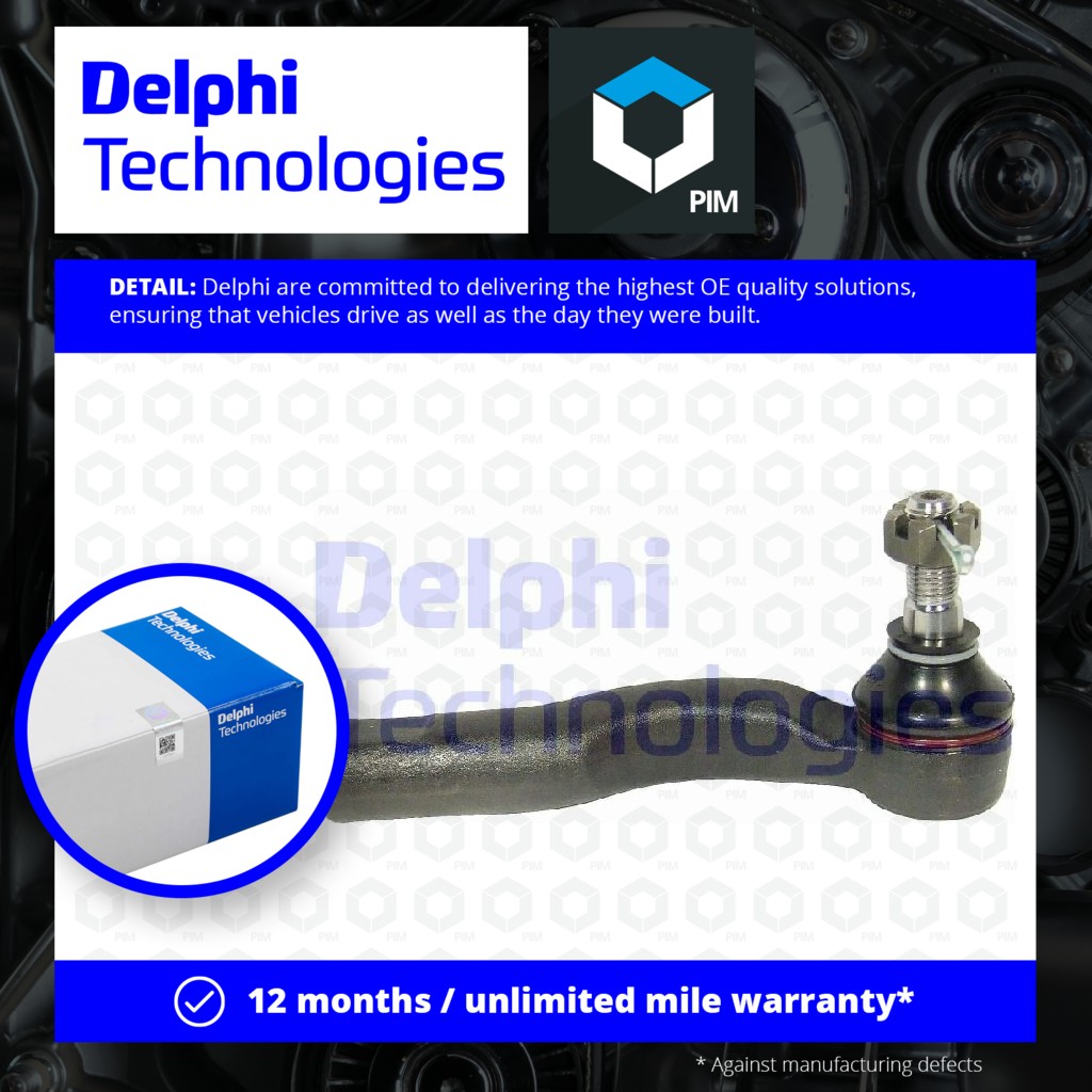 Delphi Tie / Track Rod End Right TA2361 [PM331627]
