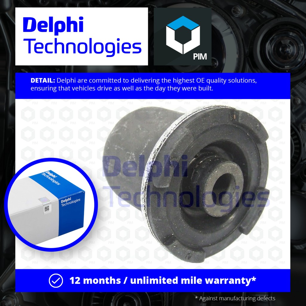 Delphi Wishbone / Control / Trailing Arm Bush TD661W [PM331191]