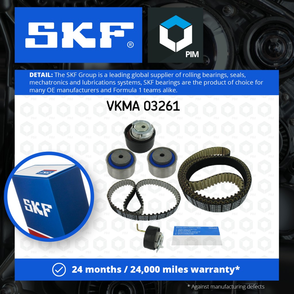 SKF Timing Belt Kit VKMA03261 [PM330146]