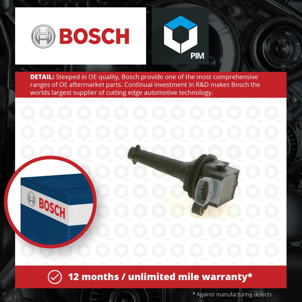 Bosch Ignition Coil 0221604010 [PM330145]