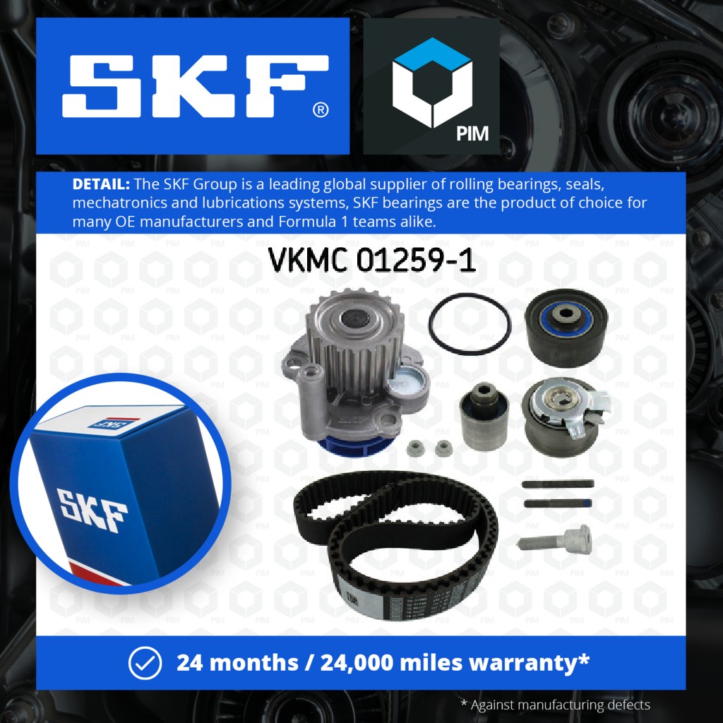 SKF Timing Belt & Water Pump Kit VKMC01259-1 [PM330126]