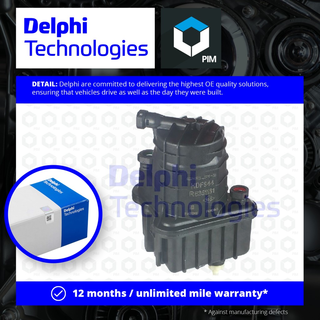 Delphi Fuel Filter HDF944 [PM329592]