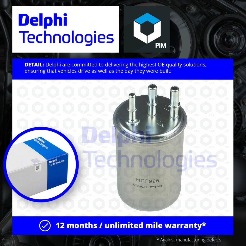Delphi Fuel Filter HDF925 [PM329587]