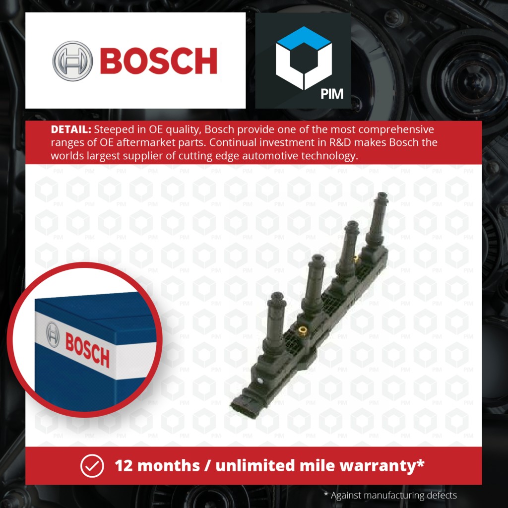 Bosch Ignition Coil 0221503468 [PM329223]
