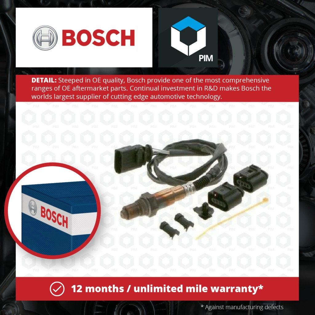 Bosch Lambda Sensor 0258010036 [PM329081]