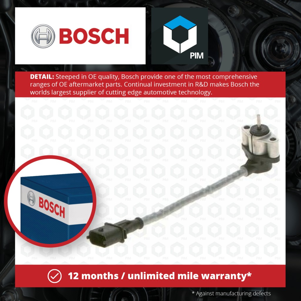 Bosch RPM / Crankshaft Sensor 0261210158 [PM328107]