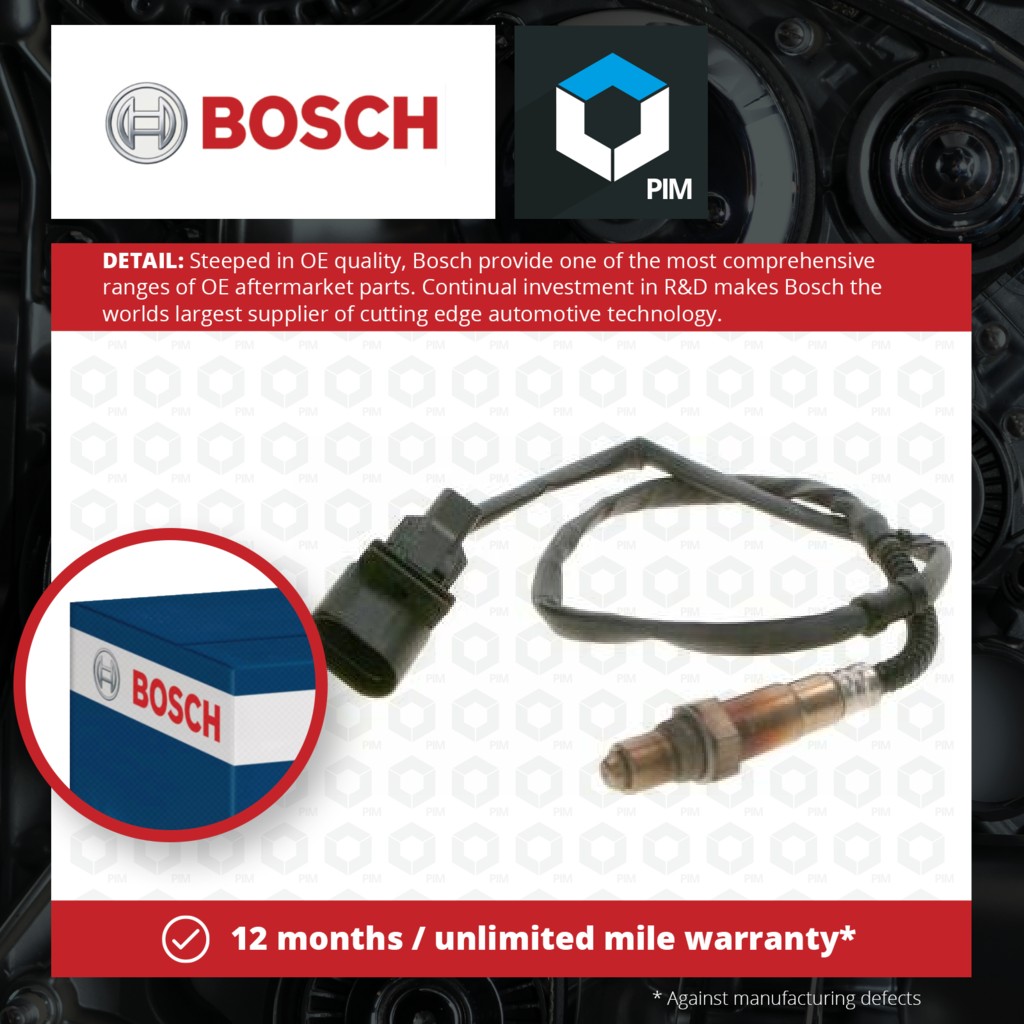 Bosch Lambda Sensor 0258007057 [PM327651]