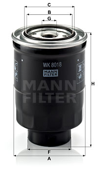 Mann WK8018X